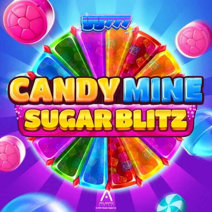 Candy Mine Sugar Blitz slot gameplay interface
